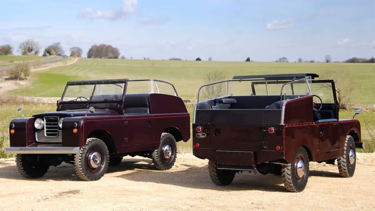 voiture de la reine d'angleterre