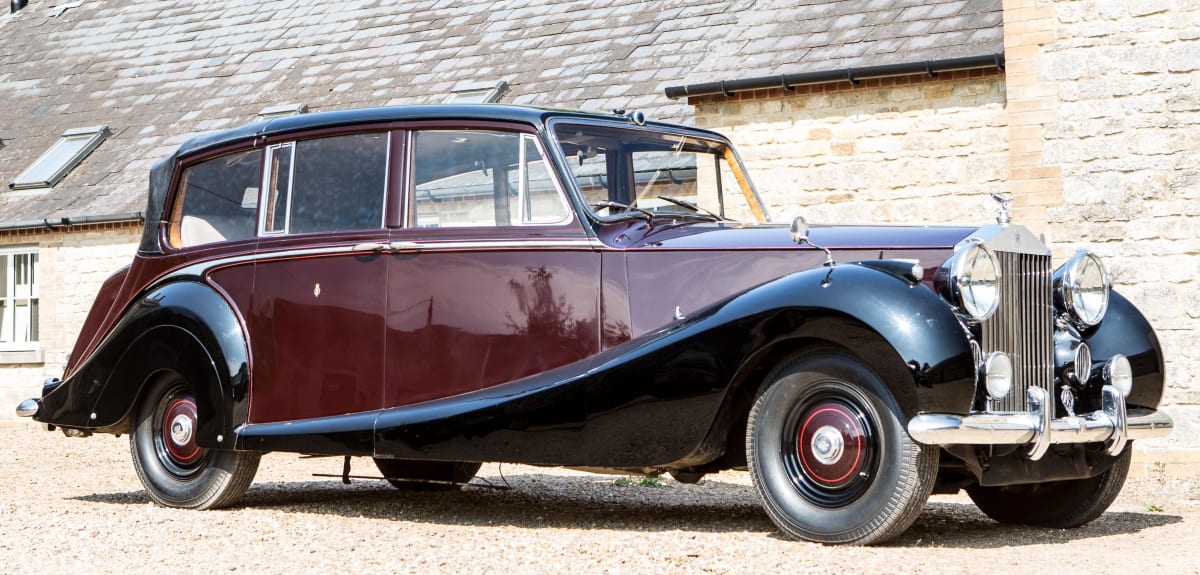 voiture de la reine d'angleterre