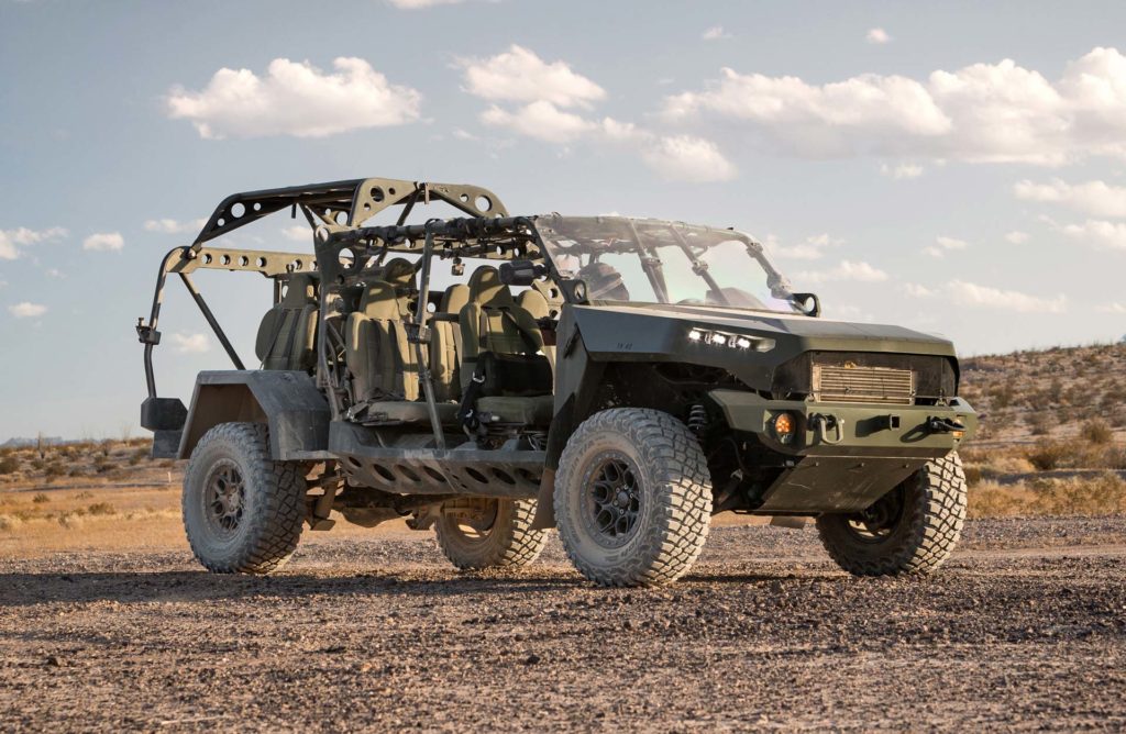 GMC Hummer Electric Military Concept Vehicle