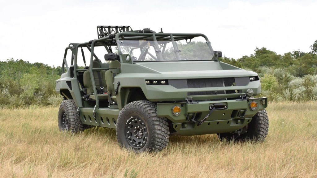 GMC Hummer Electric Military Concept Vehicle