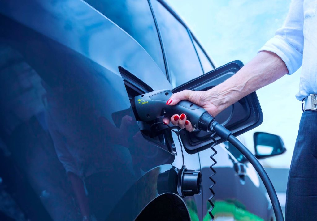 borne de recharge de voiture électrique